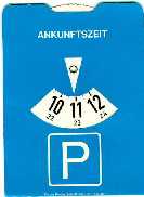 How to use a German parking disc - Angelika's German Tuition & Translation